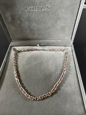 Silver Chain Necklace 18”- Mens Jewelry